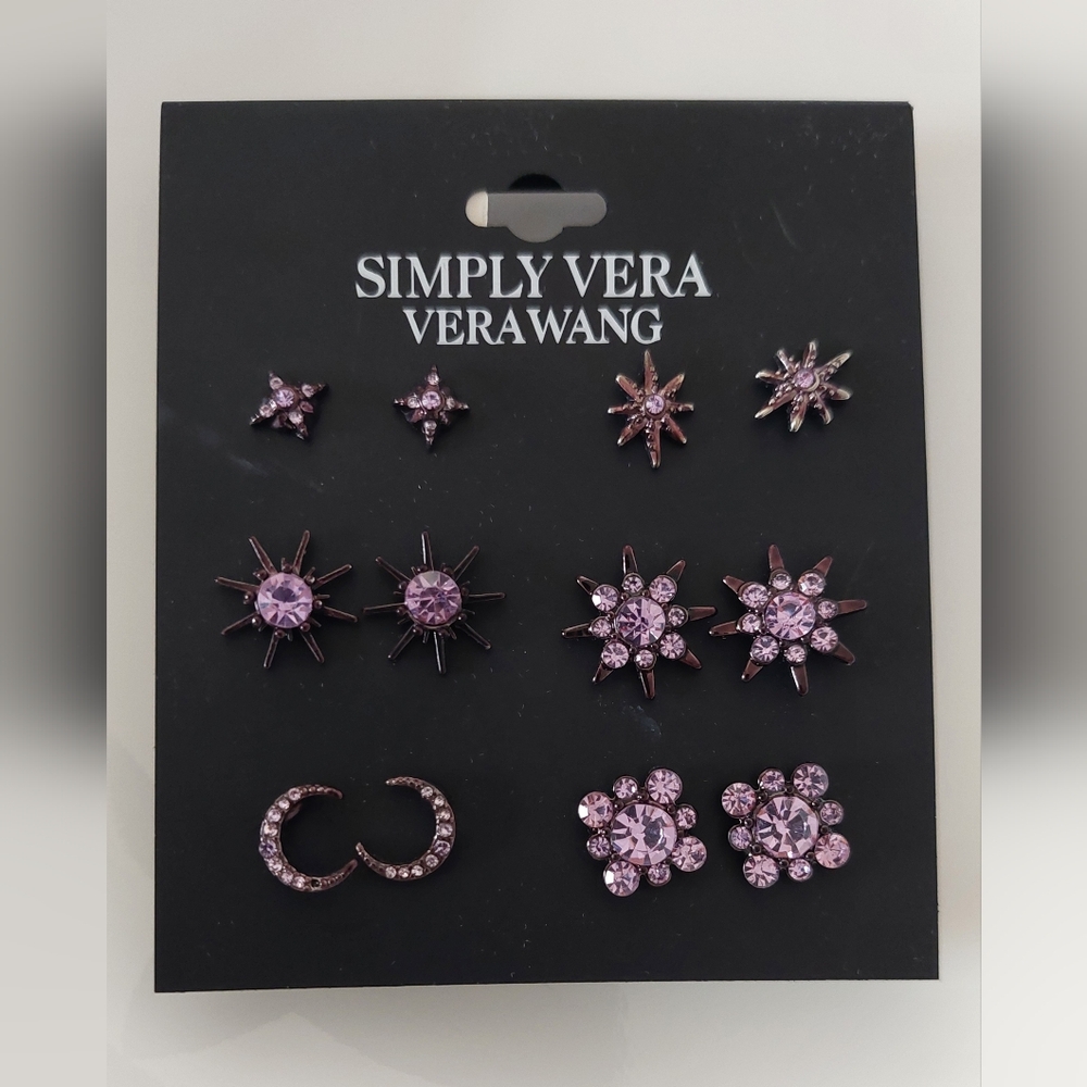 Simply Vera Vera Wang Lavender Earring Collection